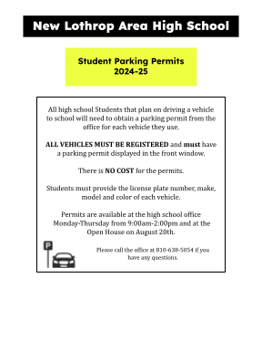 Parking Permit